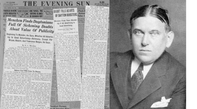 Mencken and Evening Sun